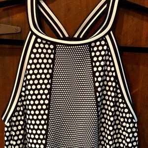 High Neck Fitted Dress 🔵